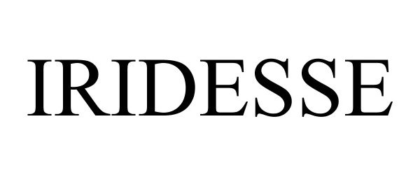 Trademark Logo IRIDESSE