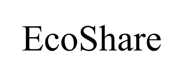 Trademark Logo ECOSHARE