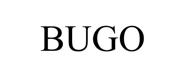 Trademark Logo BUGO