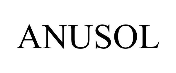 Trademark Logo ANUSOL