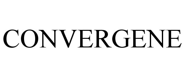 Trademark Logo CONVERGENE