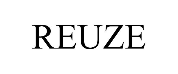 Trademark Logo REUZE