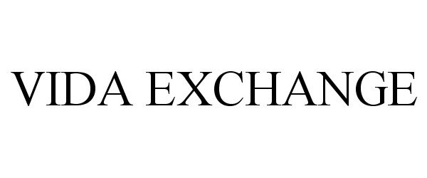 Trademark Logo VIDA EXCHANGE