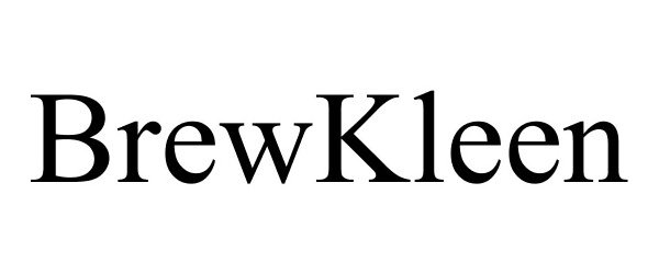 Trademark Logo BREWKLEEN