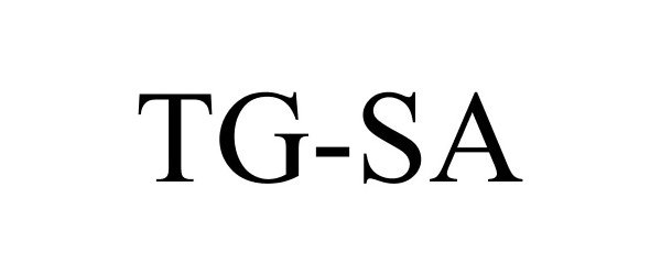 Trademark Logo TG-SA