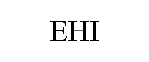 Trademark Logo EHI