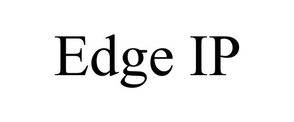 Trademark Logo EDGE IP