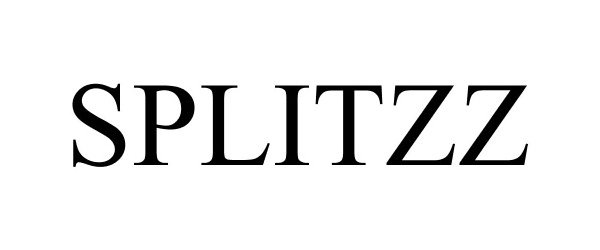 Trademark Logo SPLITZZ