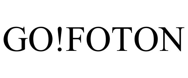 Trademark Logo GO!FOTON