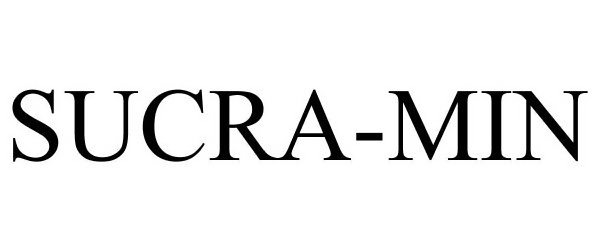 Trademark Logo SUCRA-MIN