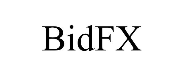 Trademark Logo BIDFX