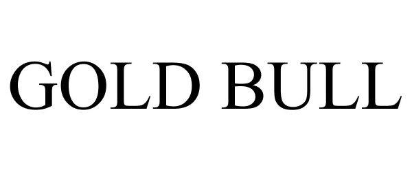 Trademark Logo GOLD BULL