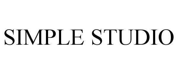 Trademark Logo SIMPLE STUDIO