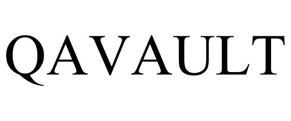 Trademark Logo QAVAULT
