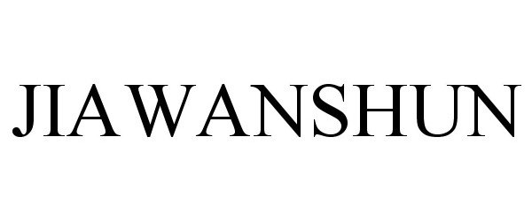 Trademark Logo JIAWANSHUN