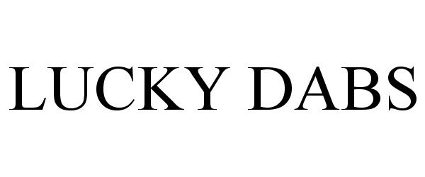 Trademark Logo LUCKY DABS