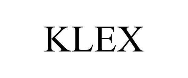 Trademark Logo KLEX