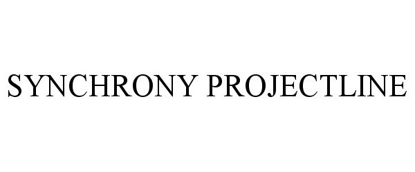 Trademark Logo SYNCHRONY PROJECTLINE
