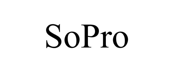 Trademark Logo SOPRO