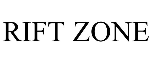 Trademark Logo RIFT ZONE