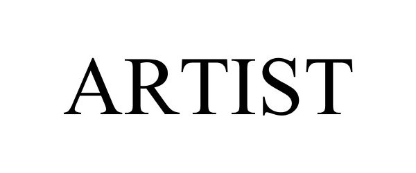 Trademark Logo ARTIST