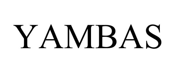 Trademark Logo YAMBAS