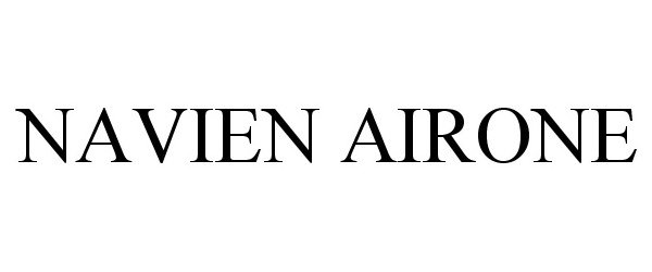 Trademark Logo NAVIEN AIRONE