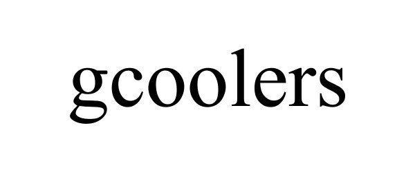 Trademark Logo GCOOLERS