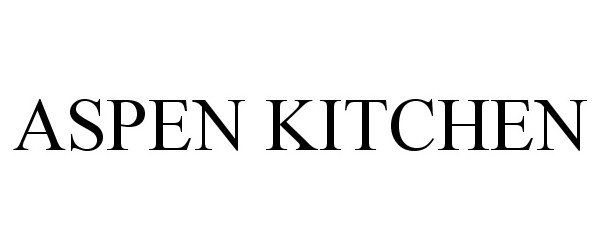  ASPEN KITCHEN