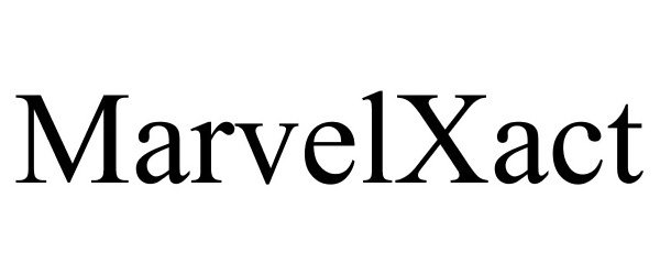 Trademark Logo MARVELXACT