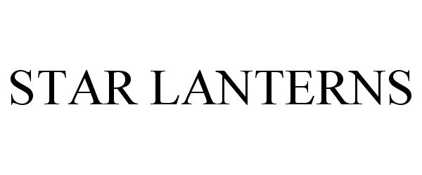 Trademark Logo STAR LANTERNS