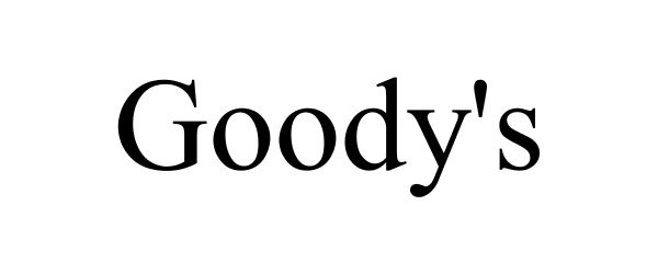 Trademark Logo GOODY'S