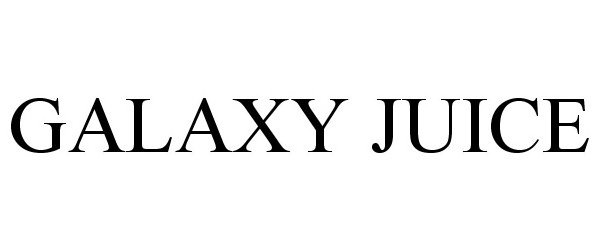 Trademark Logo GALAXY JUICE