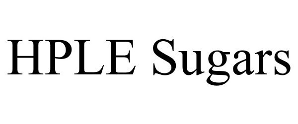  HPLE SUGARS