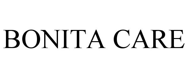 Trademark Logo BONITA CARE