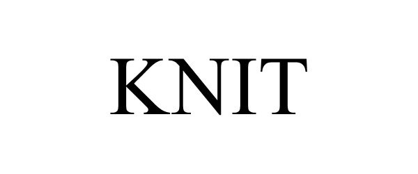 Trademark Logo KNIT