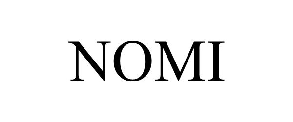 Trademark Logo NOMI
