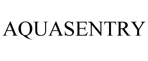 Trademark Logo AQUASENTRY