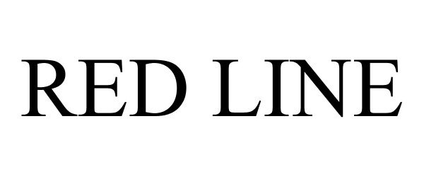 Trademark Logo RED LINE