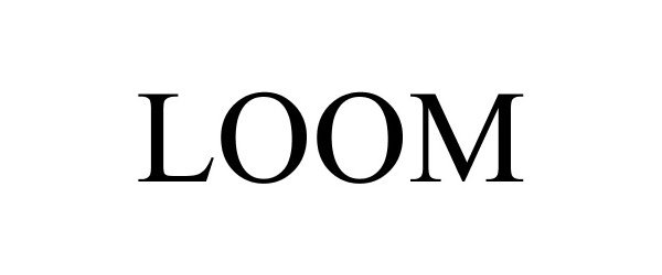 Trademark Logo LOOM