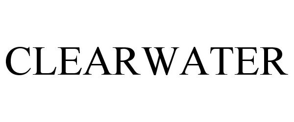 Trademark Logo CLEARWATER