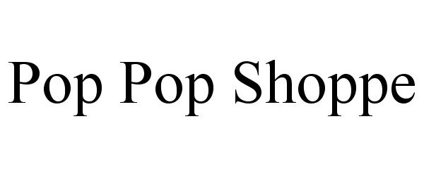  POP POP SHOPPE