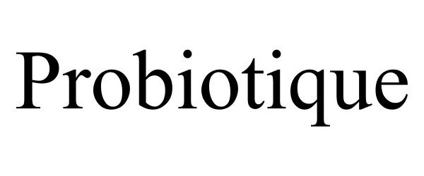  PROBIOTIQUE