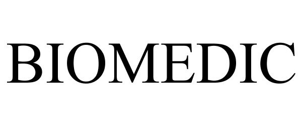 Trademark Logo BIOMEDIC