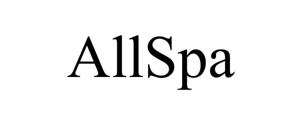 Trademark Logo ALLSPA