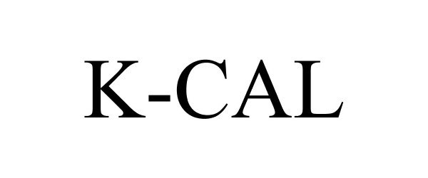Trademark Logo K-CAL