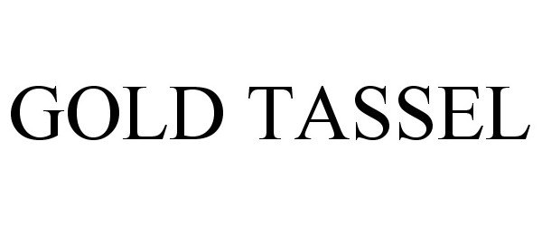 Trademark Logo GOLD TASSEL