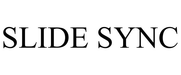 Trademark Logo SLIDESYNC