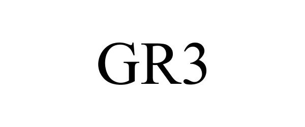 Trademark Logo GR3
