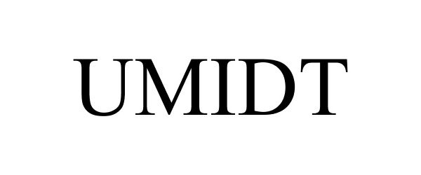 Trademark Logo UMIDT